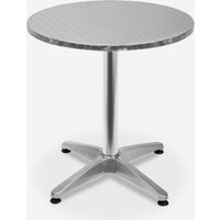 Klappbare runder Tisch 70cm Klapptisch Aluminium Bar Restaurant Skladan von AHD AMAZING HOME DESIGN