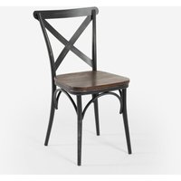 Küchen- und Esszimmerstühle im industriellen Stil aus Holz und Metall von Steel Vintage Küchen- und Esszimmerstühle im industriellen Stil aus Holz und Metall von Steel Vintage von AHD AMAZING HOME DESIGN