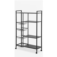 Küchenwagen mit Obst- und Gemüsekörben 80x32x135cm Faris XL Küchenwagen mit Obst- und Gemüsekörben 80x32x135cm Faris XL von AHD AMAZING HOME DESIGN