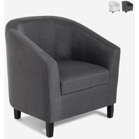 Loungesessel im klassischen Design aus Stoff Cookie Class - Dunkel Grau Loungesessel im klassischen Design aus Stoff Cookie Class - Dunkel Grau von AHD AMAZING HOME DESIGN