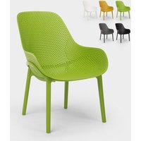 Moderne Designstühle für Küche und Bar aus Polypropylen Majestic - Dunkel Grün von AHD AMAZING HOME DESIGN