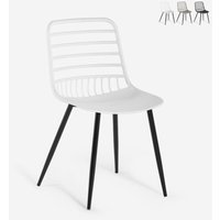 Moderne Stühle aus Polypropylen für Küche, Esszimmer, Bar Lenny - Weiß von AHD AMAZING HOME DESIGN