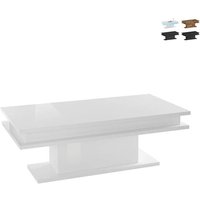 Moderner Design-Couchtisch 100x55cm Wohnzimmer Little Big - Weiß glänzend Moderner Design-Couchtisch 100x55cm Wohnzimmer Little Big - Weiß glänzend von AHD AMAZING HOME DESIGN