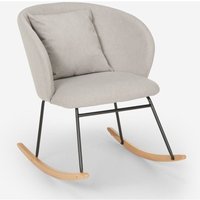 Moderner Schaukelstuhl Wohnzimmer Holz Kissen Houpa von AHD AMAZING HOME DESIGN