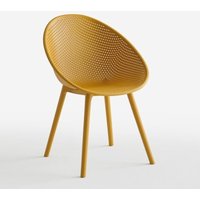 Moderner Stuhl für Esszimmer der Garten, Küche, Außenbereich Arielle - Gelb von AHD AMAZING HOME DESIGN