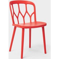 Modernes Design Stühle für Küchenbar und Garten In Alchemie Polypropylen Flow - Rot von AHD AMAZING HOME DESIGN