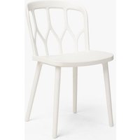 Modernes Design Stühle für Küchenbar und Garten In Alchemie Polypropylen Flow - Weiß von AHD AMAZING HOME DESIGN