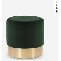 Niedriger runder gepolsterter Samt Hocker Pouf Design Rossetto - Dunkel Grün Niedriger runder gepolsterter Samt Hocker Pouf Design Rossetto - Dunkel Grün von AHD AMAZING HOME DESIGN