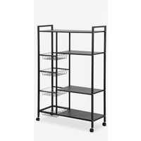 Obstwagen mit Rädern Küchenkörbe 90x32x135cm Faris XXL Obstwagen mit Rädern Küchenkörbe 90x32x135cm Faris XXL von AHD AMAZING HOME DESIGN