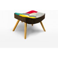 Patchwork Hocker Fußhocker in modernem Design Solum Patchwork Hocker Fußhocker in modernem Design Solum von AHD AMAZING HOME DESIGN