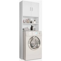 Platzsparender Waschmaschinenschrank 2 Türen 2 Einlegeböden Garda Ivory Platzsparender Waschmaschinenschrank 2 Türen 2 Einlegeböden Garda Ivory von AHD AMAZING HOME DESIGN