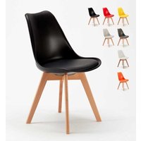 Polsterstuhl Küchestuhl Bistrostuhl Esszimmerstuhl skandinavisches Goblet nordica - Schwarz Polsterstuhl Küchestuhl Bistrostuhl Esszimmerstuhl skandinavisches Goblet nordica - Schwarz von AHD AMAZING HOME DESIGN