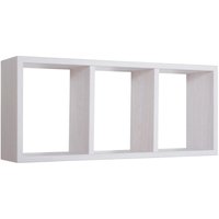 Rechteckiger wandregal mit 3 fächern mod. Tristano farbe eiche imperial Rechteckiger wandregal mit 3 fächern mod. Tristano farbe eiche imperial von AHD AMAZING HOME DESIGN