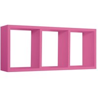 Rechteckiger wandregal mit 3 fächern mod. Tristano farbe fuchsia Rechteckiger wandregal mit 3 fächern mod. Tristano farbe fuchsia von AHD AMAZING HOME DESIGN