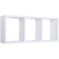 Rechteckiger wandregal mit 3 fächern mod. Tristano farbe weiss Rechteckiger wandregal mit 3 fächern mod. Tristano farbe weiss von AHD AMAZING HOME DESIGN
