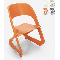 Stapelbarer Stuhl aus Kunststoff Design Bars Partys und öffentliche Veranstaltungen Nest - Orange Stapelbarer Stuhl aus Kunststoff Design Bars Partys und öffentliche Veranstaltungen Nest - Orange von AHD AMAZING HOME DESIGN