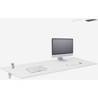 Wandschreibtisch klappbar 140x80cm Jeremy XL - Weiß von AHD AMAZING HOME DESIGN