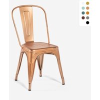 stühle im industriedesign aus metall vintage shabby chic stil steel old - Kupfer stühle im industriedesign aus metall vintage shabby chic stil steel old - Kupfer von AHD AMAZING HOME DESIGN