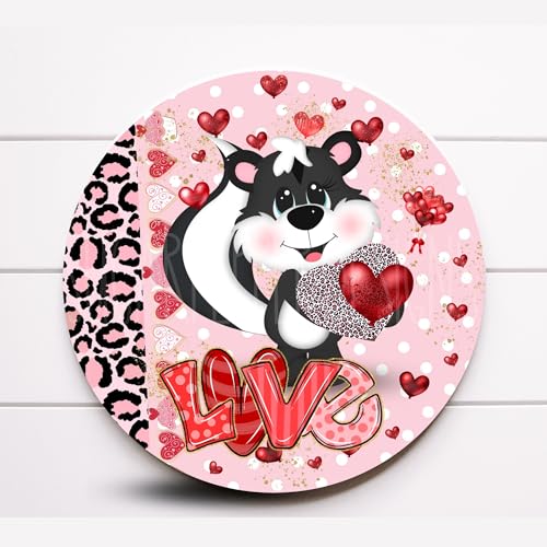 Blechschilder rund Kranzschild Valentinstag Kranz Schild Liebe Valentinstag Kranz Schild Metallschild 15,2 x 15,2 cm Blechschilder rund Kranzschild Valentinstag Kranz Schild Liebe Valentinstag Kranz Schild Metallschild 15,2 x 15,2 cm von AHEE