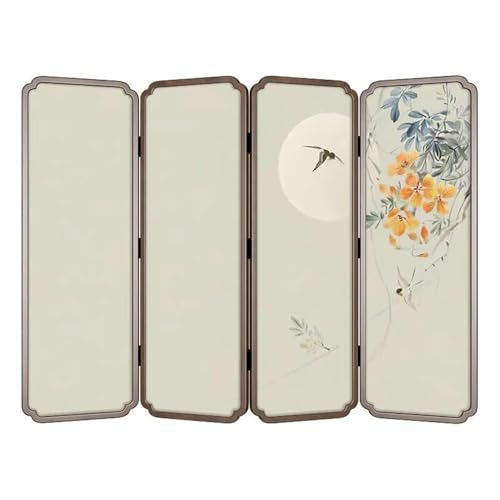 Raumteiler Bodenstehende Paravent-Partition Home Wohnzimmer Dekorative Hintergrundwand Teestube Blumen- und Vogel-Faltschirm Sichtschutz Raumteiler Bodenstehende Paravent-Partition Home Wohnzimmer Dekorative Hintergrundwand Teestube Blumen- und Vogel-Faltschirm Sichtschutz von AHGFTYRDT
