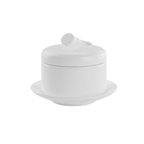 Speiseteller Dessertteller Celadon Mit Deckel Geeignet for Vogelnest Gedämpfte Eier Schüssel Eintopf Topf Kommerziellen Suppe Teller Speiseteller Keramikteller von AHGFTYRDT
