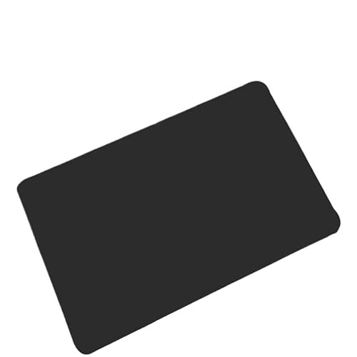 AHIOJEGX Badezimmermatte Super saugfähige, rutschfeste Badezimmermatte, Toilette, rutschfeste Badewannen-Fußmatte, Küche, Wohnzimmer, Bodenmatte, Heimdekoration(Black,55X90CM) von AHIOJEGX