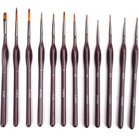 12 Pcs Feine Pinsel Professionelle Malerei Pinsel Miniatur Pinsel für Acryl Öl - Ahlsen 12 Pcs Feine Pinsel Professionelle Malerei Pinsel Miniatur Pinsel für Acryl Öl - Ahlsen von AHLSEN
