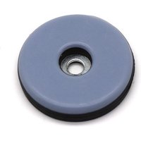 20x Teflon-Möbelgleiter mit Schrauben - ø 22 mm (rund) - ptfe PTFE-Möbelgleiter/Gleiter (Teflon) mit Schrauben - Ahlsen von AHLSEN