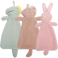 Ahlsen - 3-teiliges Handtuch-Set aus weichem Korallenvlies, schnell trocknendes Handtuch-Set zum Aufhängen mit niedlichen Mustern, dicke Handtücher von AHLSEN