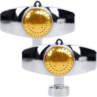 2er-Pack Metallsprinkler, 360-Grad-Sprinkler mit quadratischem Kreismuster und gleichmäßigem Wasserfluss, Sprinklerabdeckungsbereich bis zu 30 Fuß von AHLSEN