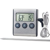 Ahlsen - BBQ-Thermometer – BBQ-Thermometer, Fleisch, Lebensmittel, Kochsonde, Thermometer mit Timer, Temperaturmesswerkzeug Ahlsen - BBQ-Thermometer – BBQ-Thermometer, Fleisch, Lebensmittel, Kochsonde, Thermometer mit Timer, Temperaturmesswerkzeug von AHLSEN