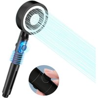 Ahlsen - Duschkopf, 4 Modi mit Pause-Taste, Hochdruck-Duschkopf mit Handbrause, Chlor- und Fluoridfilter Ahlsen - Duschkopf, 4 Modi mit Pause-Taste, Hochdruck-Duschkopf mit Handbrause, Chlor- und Fluoridfilter von AHLSEN