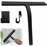 Ahlsen - Großer kurzer Griff + Haken, Silikon-Badezimmerwischer, Fensterreinigungswerkzeug für Zuhause, Küche, Toilette, Badezimmer Ahlsen - Großer kurzer Griff + Haken, Silikon-Badezimmerwischer, Fensterreinigungswerkzeug für Zuhause, Küche, Toilette, Badezimmer von AHLSEN