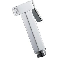 Ahlsen Hand-Bidet-Sprayer, quadratische Messing-WC-Dusche, Handbrause, Bidet-Wandhalterung für die Badezimmerreinigung, Chrom Ahlsen Hand-Bidet-Sprayer, quadratische Messing-WC-Dusche, Handbrause, Bidet-Wandhalterung für die Badezimmerreinigung, Chrom von AHLSEN