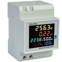 Multifunktionaler digitaler Stromzähler D52-2066 100A Schienentyp Stromzähler AC250-450V - Ahlsen Multifunktionaler digitaler Stromzähler D52-2066 100A Schienentyp Stromzähler AC250-450V - Ahlsen von AHLSEN