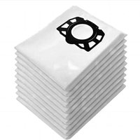 Packung mit 10 Beuteln für Kärcher-Staubsauger wd4 wd5 wd6 mv4 mv5 mv6 - Ahlsen von AHLSEN