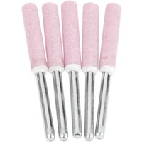 Ahlsen Packung mit 5 Kettensägen-Polierschärffeilen, 4,8-mm-Schleifpolierkopf von AHLSEN