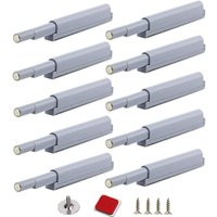 Ahlsen Push-to-open-Magnetverschlüsse Magnetische Push-open-Verschlüsse öffnen und schließen die Tür mit einem einfachen Druck (10 Stück) von AHLSEN