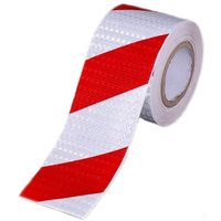 Rotes und weißes Verkehrsband, selbstklebendes reflektierendes Klebeband, Verkehrswarnung, Nacht-reflektierender Aufkleber, Auto-Bodenmarkierung, 5 Rotes und weißes Verkehrsband, selbstklebendes reflektierendes Klebeband, Verkehrswarnung, Nacht-reflektierender Aufkleber, Auto-Bodenmarkierung, 5 von AHLSEN