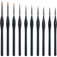 Satz mit 10 Malpinseln, feiner Pinsel, Minipinsel, feine Pinsel, kleine Pinsel, Mikropinsel, Pinsel mit feiner Spitze. - Ahlsen Satz mit 10 Malpinseln, feiner Pinsel, Minipinsel, feine Pinsel, kleine Pinsel, Mikropinsel, Pinsel mit feiner Spitze. - Ahlsen von AHLSEN