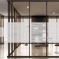 Ahlsen - Statische Fensterfolie, Verdunkelungsfolie, statisch, selbstklebend, UV-beständig, dekorative Folie für Küche, Schlafzimmer, von AHLSEN