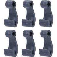 Ahlsen - Stück Seilhaken Kunststoff-Druckknopfverschluss J-förmige Haken für Schlauchboot-Floß-Angelabdeckung Marineboot Einfach zu verwendende Ahlsen - Stück Seilhaken Kunststoff-Druckknopfverschluss J-förmige Haken für Schlauchboot-Floß-Angelabdeckung Marineboot Einfach zu verwendende von AHLSEN