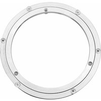 Ahlsen Tablett aus Aluminiumlegierung, robustes Tablett, drehbares Lagertablett, runder Esstisch, leichtgängiges drehbares Tablett, 16 Zoll von AHLSEN
