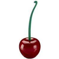 Toilettenbürste, Catalpa-Blume, Toilettenbürste, Weinrot, Kirschform, Toilettenbürstenhalter, Kunststoff-Set - Ahlsen Toilettenbürste, Catalpa-Blume, Toilettenbürste, Weinrot, Kirschform, Toilettenbürstenhalter, Kunststoff-Set - Ahlsen von AHLSEN