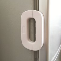 Ahlsen - Türschloss für Haushaltskühlschrank, Kühlschrank, Gefrierschrank, Riegel für Kleinkinder, Kinder, Baby-Sicherheitsschloss, einfache von AHLSEN