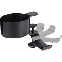 Ahlsen - Verstellbarer Getränkehalter für Schreibtisch und Bett, auslaufsicher, Wasserflaschenhalter, Kaffeetassen, einfach zu installieren, von AHLSEN