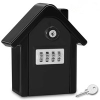 Ahlsen - Wandmontierter sicherer Schlüsselkasten, Schlüsselkasten mit digitalem Code und Notschlüsseln, großer Schlüsseltresor im XL-Format, von AHLSEN