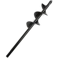 X Gartenbohrer, praktisches Pflanzwerkzeug, tiefes Graben von Löchern, zum Pflanzen von Blumen, Bäumen und Sträuchern – 40 mm x 220 mm - Ahlsen X Gartenbohrer, praktisches Pflanzwerkzeug, tiefes Graben von Löchern, zum Pflanzen von Blumen, Bäumen und Sträuchern – 40 mm x 220 mm - Ahlsen von AHLSEN