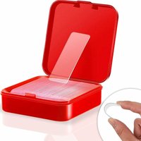 Ahlsen - Doppelseitiges Klebeband, transparent, doppelseitig klebend, entfernbare Klebestreifen (60 Stück), 4 x 1,5 cm von AHLSEN