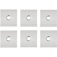 Ahlsen - Kederösen für Befestigungsschiene 5/6 mm – 7/8 mm – Packung mit 6 Haken für Zelt, Vorzelt, Camping, Wohnwagen von AHLSEN